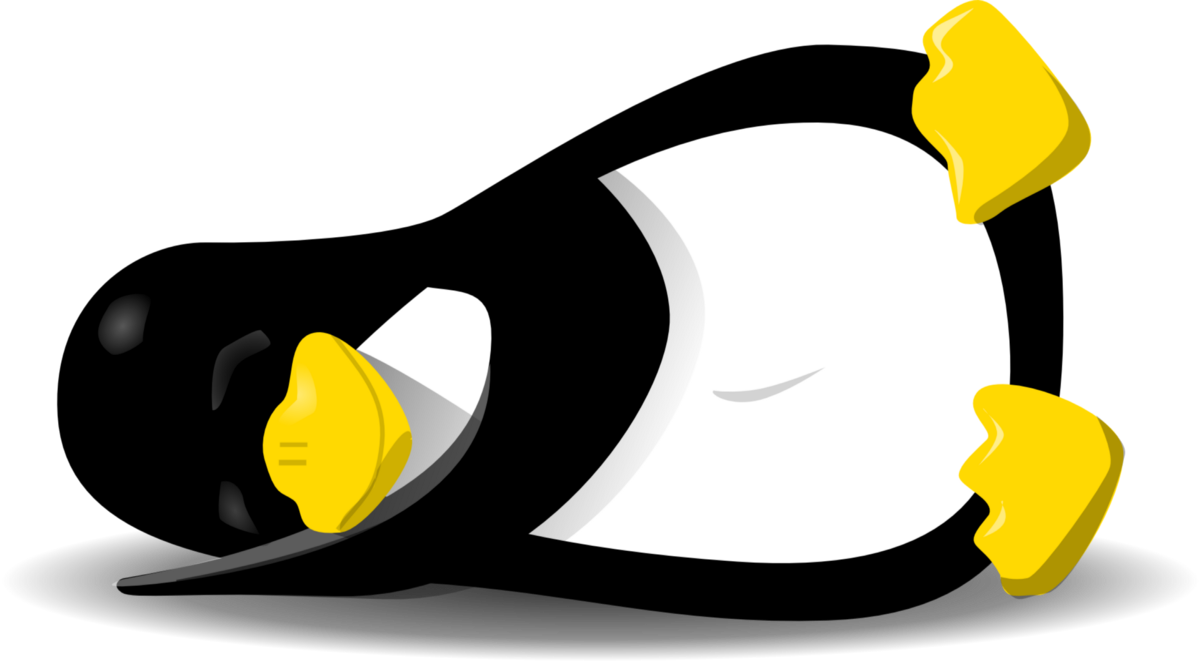 Sleeping Tux