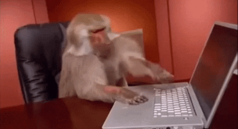Monkey typing